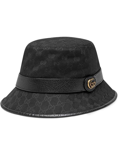 gucci bucket hat black|farfetch gucci bucket hat.